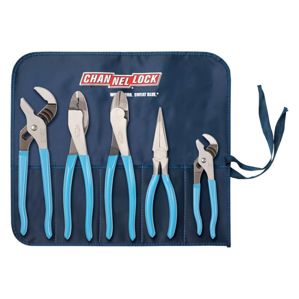 Channellock® TOOLROLL52 5Piece Pliers Mixed Set