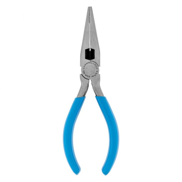 Channellock® - 6" XLT Joint Straight Jaws Dipped Handle Cutting Needle Nose Pliers