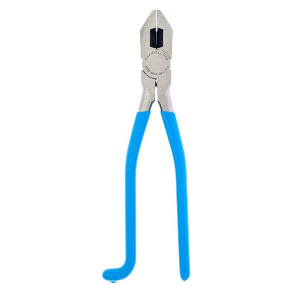 Channellock® - 8-3/4" Dipped Handle Bevel Flat Grip/Cut Jaws Ironworkers Pliers