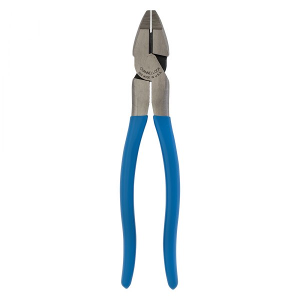 Channellock® - 9-1/2" Dipped Handle Round Jaws Linemans Pliers