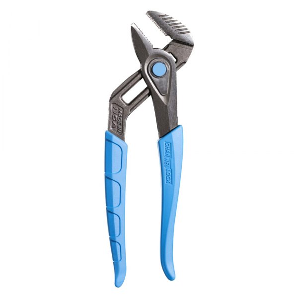 Channellock® - Speedgrip™ 9-1/2" Straight Jaws Dipped Handle Reaming Push Button Tongue & Groove Pliers