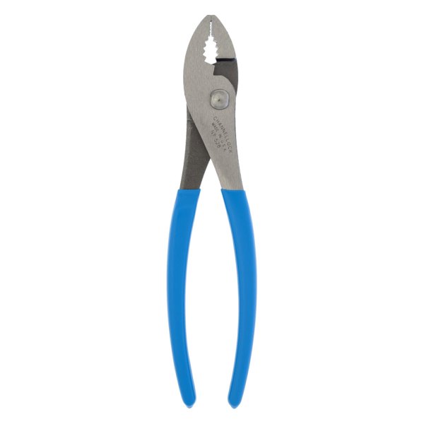 Channellock® - 8" Dipped Handle Round Nose Slip Joint Pliers