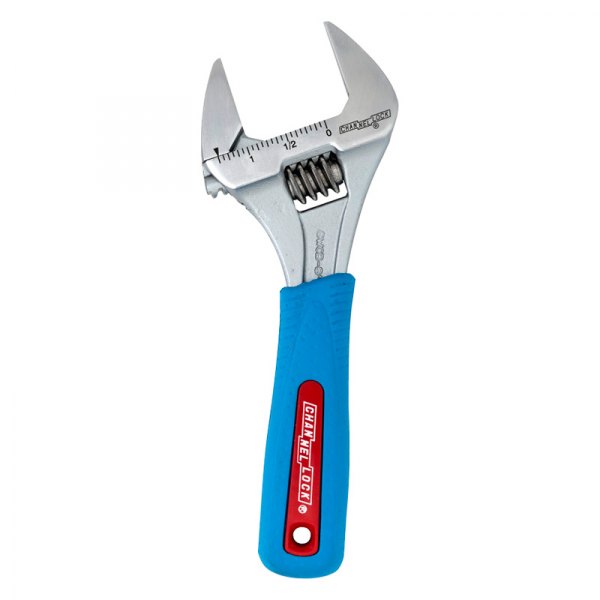 Channellock® - Code Blue™ Wideazz™ 1-3/8" x 6" OAL Multi Material Handle Adjustable Wrench