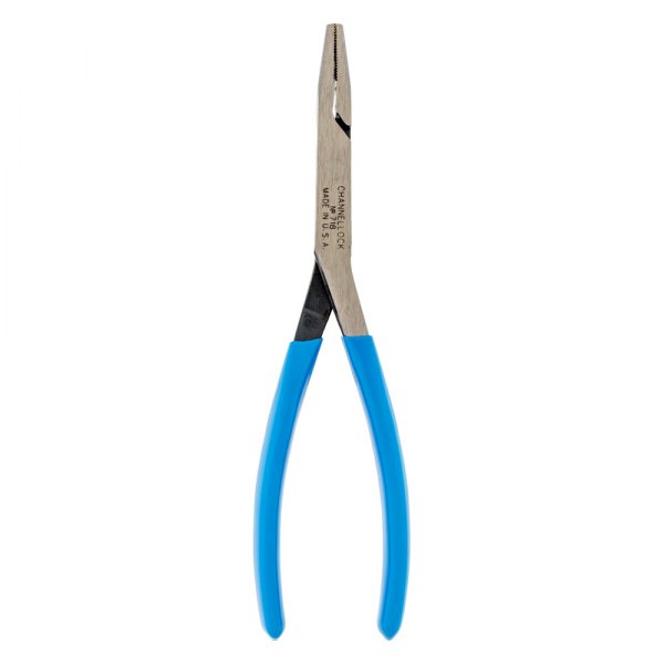 Channellock® - 8" XLT Joint Straight Jaws Dipped Handle Long Reach Duck Bill Needle Nose Pliers