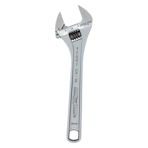 Channellock® - 1-3/8" x 10" OAL Plain Handle Adjustable Wrench