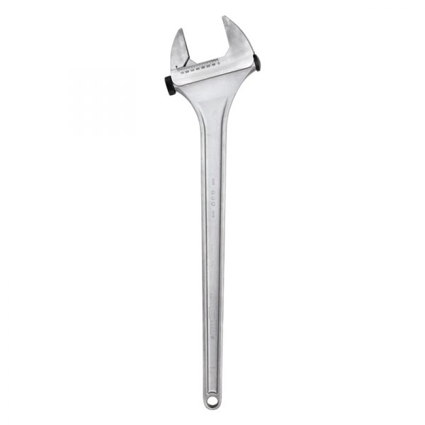 Channellock® - 3" x 30" OAL Chrome Plain Handle Adjustable Wrench