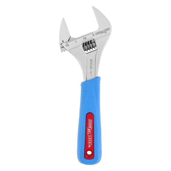 Channellock® - Code Blue™ Wideazz™ 1-1/2" x 8" OAL Multi Material Handle Adjustable Wrench