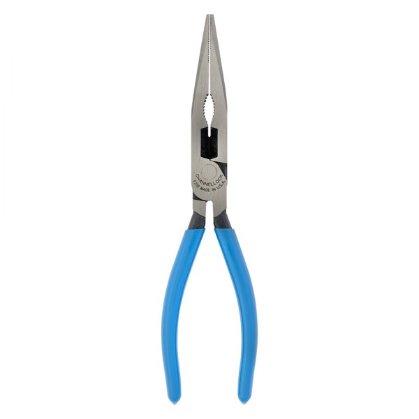Channellock® - 8" XLT Joint Straight Jaws Dipped Handle Cutting Needle Nose Pliers