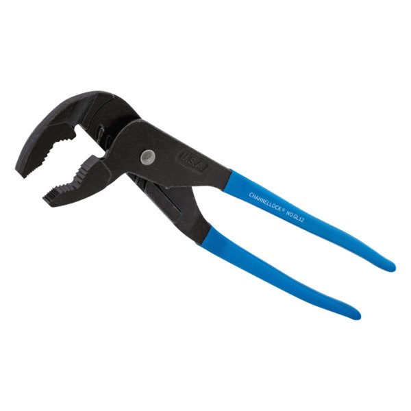 Channellock® - GripLock™ 12" V-Jaws Dipped Handle Tether Ready Tongue & Groove Pliers