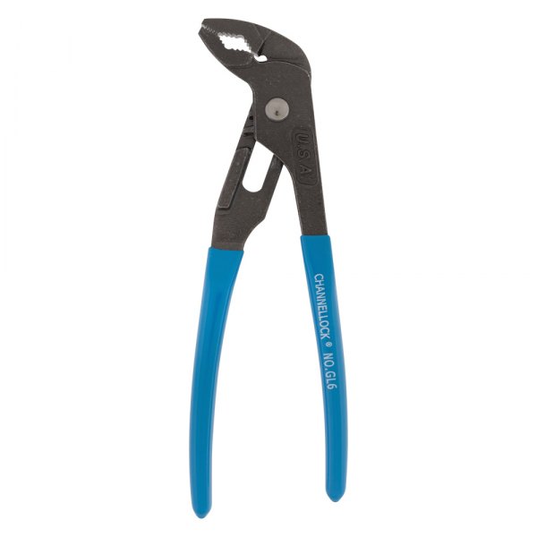 Channellock® - GripLock™ 6-1/2" V-Jaws Dipped Handle Tether Ready Tongue & Groove Pliers