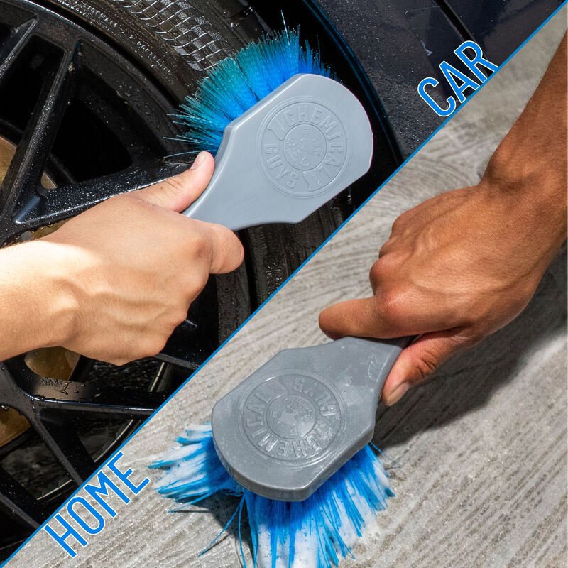 Chemical Guys® ACCG05 - Big Blue Stiffy Heavy Duty Tire Brush 