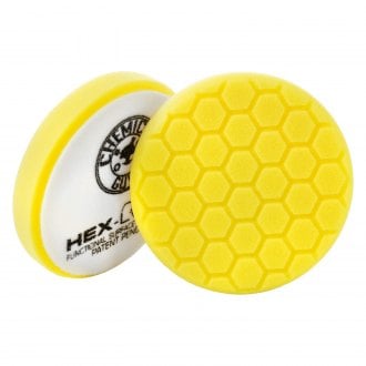 Chemical Guys® - Hex-Logic 5-1/2" Foam Yellow Hook-and-Loop Cutting/Compounding Pad