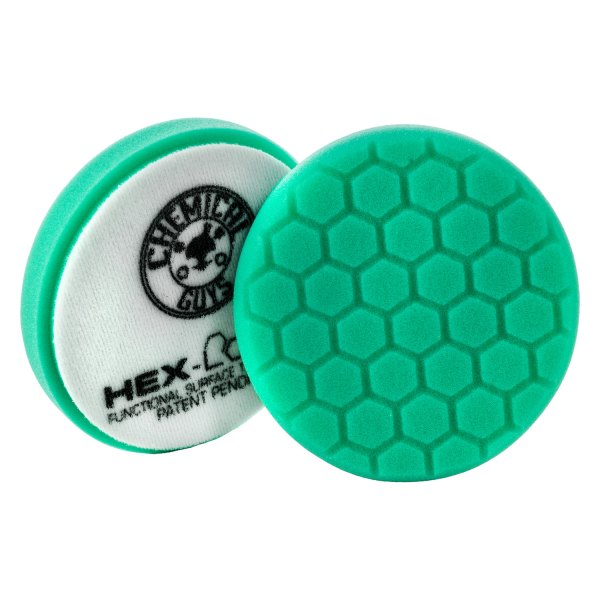 Chemical Guys® - Hex-Logic 5-1/2" Foam Green Light Cut-Heavy Hook-and-Loop Polishing Pad