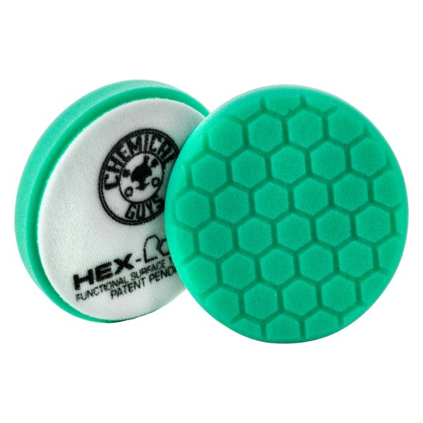 Chemical Guys® - Hex-Logic™ 6.5" Green Foam Heavy Polishishing Polishing Pad