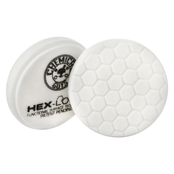 Chemical Guys® - Hex-Logic 5-1/2" Foam White Light-Medium Hook-and-Loop Polishing Pad