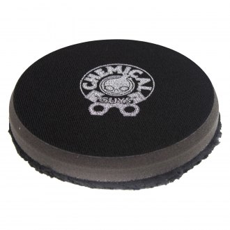 Chemical Guys® - 6.5" Black/Gray Microfiber Polishing Pad