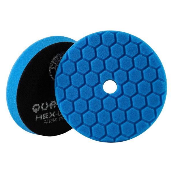 Chemical Guys® - Quantum Hex-Logic 6-1/2" Foam Blue Hook-and-Loop Buffing Pad