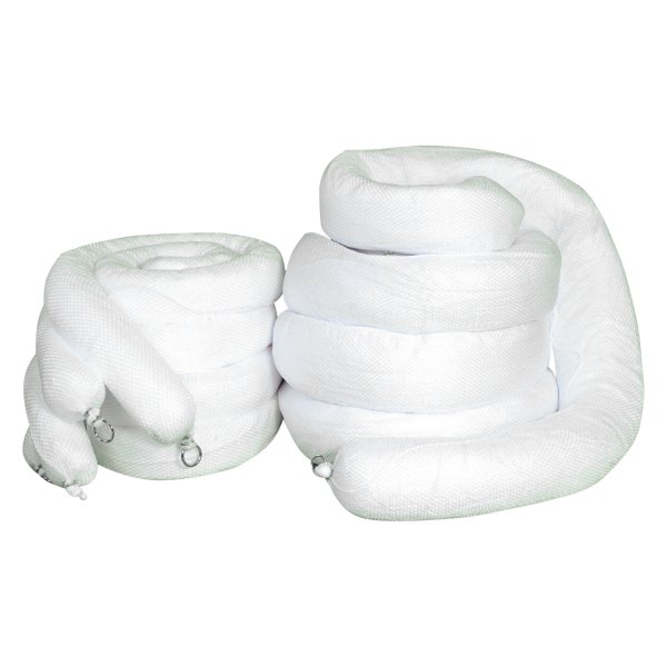 Chemtex® - 10' x 5" White Oil Only Sorbent Booms (4 Pieces)