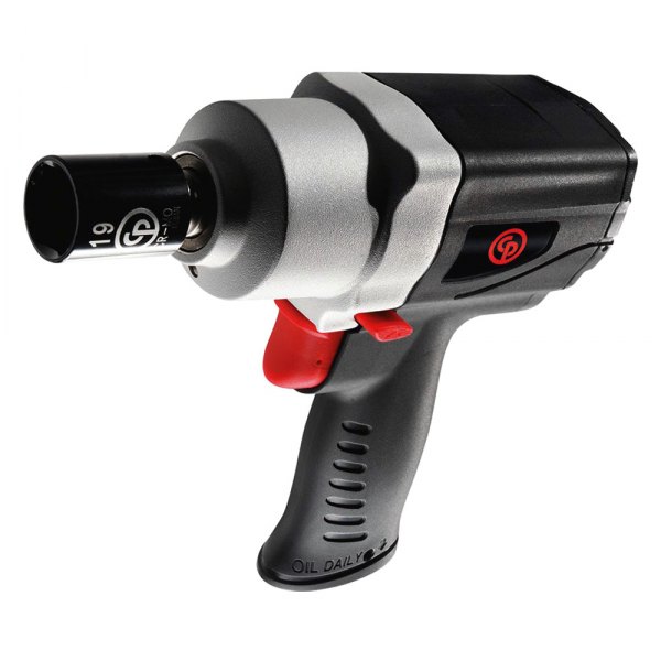 Chicago Pneumatic® - 1/2" Drive 450 ft lb Pistol Grip Air Impact Wrench with 2" Extended Anvil