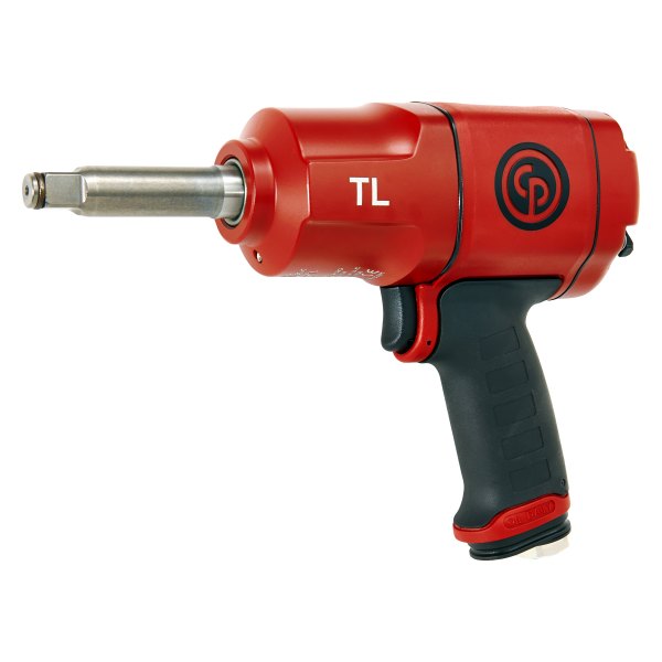 Chicago Pneumatic® - 1/2" Drive 920 ft lb Torque Limited Composite Pistol Grip Air Impact Wrench with 2" Extended Anvil and Friction Ring Socket Retainer