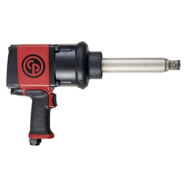 Chicago Pneumatic® - 1" Drive 1770 ft lb High Torque Pistol Grip Air Impact Wrench with 6" Extended Anvil