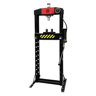 Chicago Pneumatic® 8941086201 - 20 t Manual/Hydraulic H-Type Press with Protector Shield