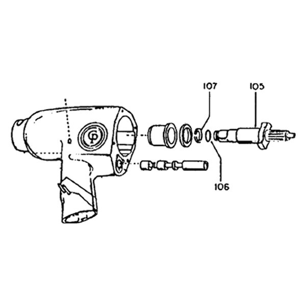 Chicago Pneumatic® CA045907 1/2