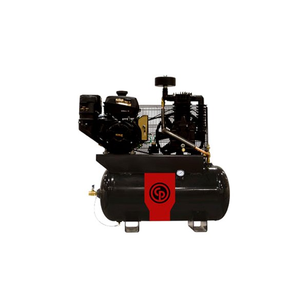 Chicago Pneumatic® - RCP™ 12 hp 2-Stage 30 gal Gasoline Engine Horizontal Truck Air Compressor with Kohler Engine