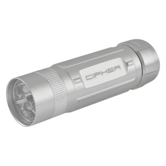 Cipher Auto® - 70 lm Silver LED Flashlight