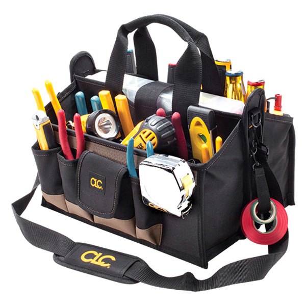 CLC Work Gear® - Tool Works™ 17-Pocket Tool Tote with Parts Tray