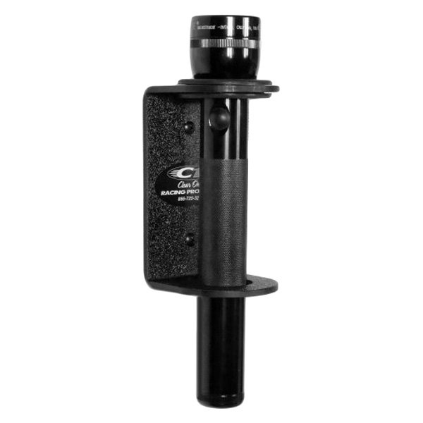 Clear 1 Racing® - Black Flashlight Holder (3.5"W x 7"H x 4"D)