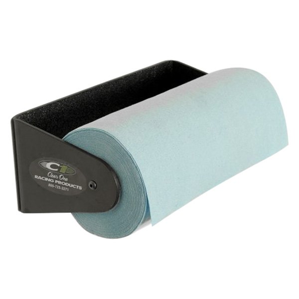 Clear 1 Racing® - Black Paper Towel Holder (11.5"W x 4.5"H x 5"D)