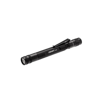 coast rechargeable flashlight hp3r 500 Lumen LED Penlight with Twist Focus, Orange this penlight is convenient and easy to carry and use every day. COAST HP3R Tail Cap (Black)