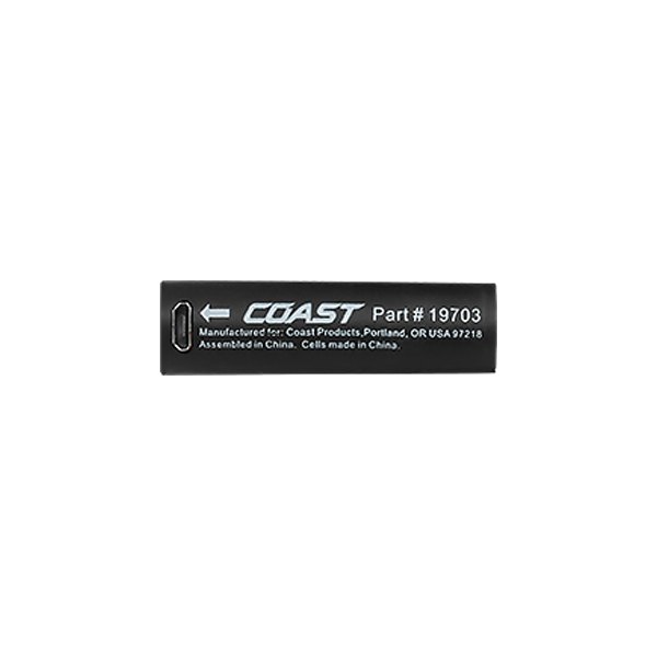 Coast® - 3.7 V Li-Pol Rechargable Battery Pack for HP5R and A22R Rechargeable LED Flashlights