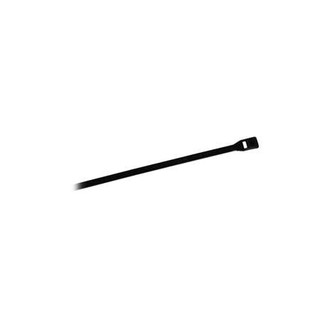 Cobra Products® - 14" x 120 lb Nylon Black UV Resistant Low-Profile Cable Ties