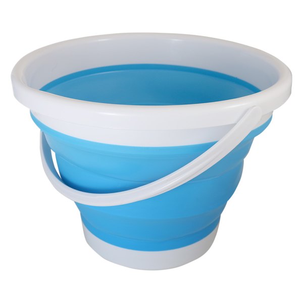 Coghlans® - 2.6 gal White/Blue Collapsible Bucket