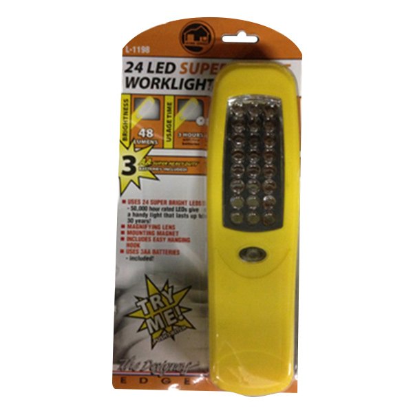 Coleman Cable® - LED Super Bright Yellow Cordless Work Light