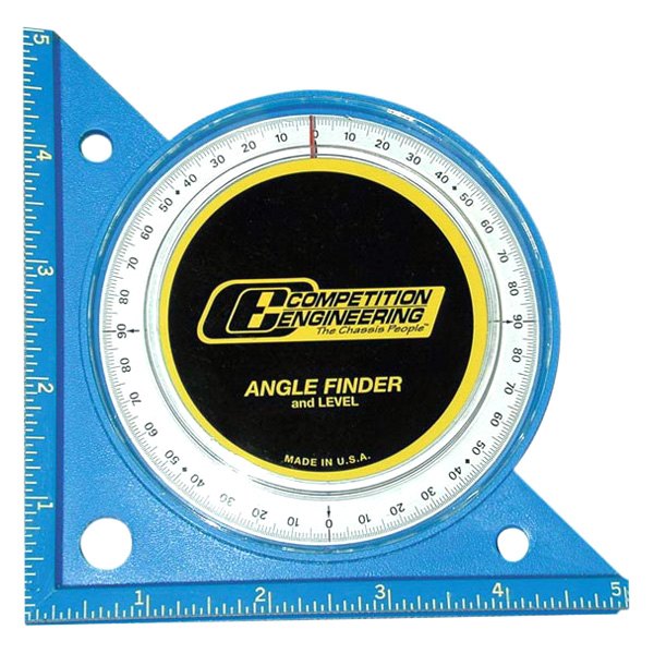Competition Engineering® - Dial Gauge Angle Finder with Built-in Level