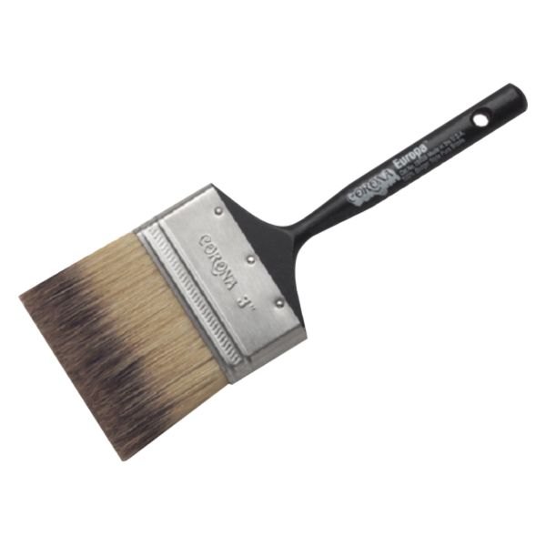 Corona Brush® - Europa™ 1-1/2" Flat Badger Style China Bristle Paint Brush