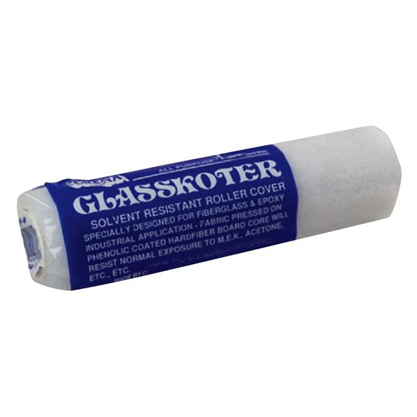 Corona Brush® - Glasskoter™ 9" x 3/8" Gray Polyester Paint Roller Cover 