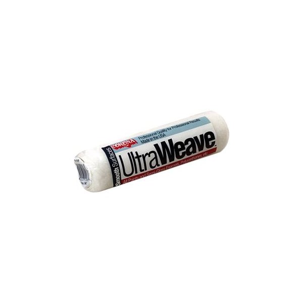 Corona Brush® - UltraWeave™ 9" x 3/16" White Dralon Paint Roller Cover 