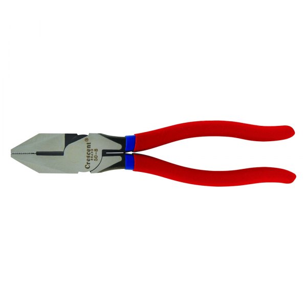 Crescent® - 8-5/16" Multi-Material Handle Flat Grip/Cut Jaws Old Linemans Pliers