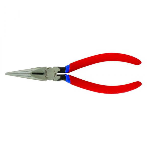 Crescent® - 6-5/8" Box Joint Straight Jaws Multi-Material Handle Spring Loaded Cutting Needle Nose Pliers