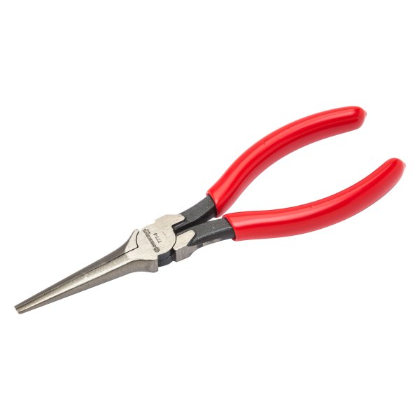 Crescent® - 6-1/2" Box Joint Straight Jaws Dipped Handle Needle Nose Pliers