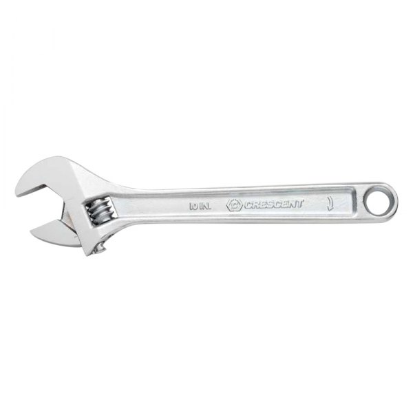 Crescent® - 1-5/16" x 10" OAL Chrome Plain Handle Adjustable Wrench