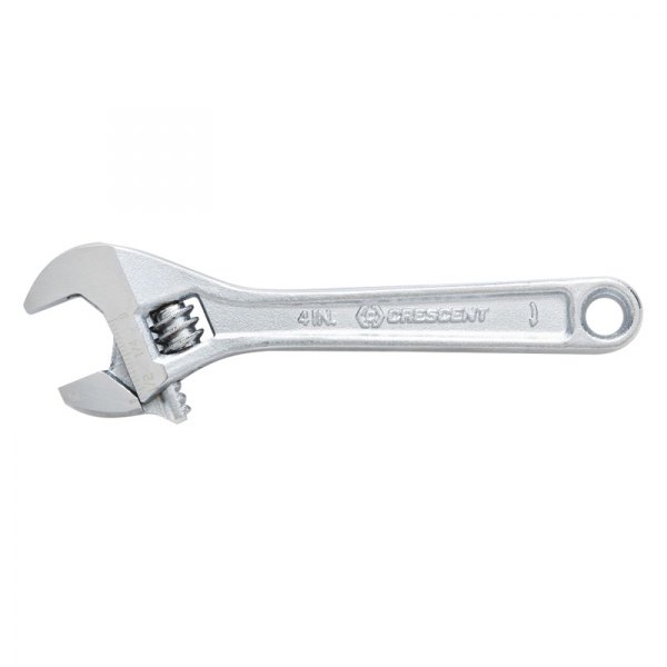 Crescent® - 1/2" x 4" OAL Satin Chrome Adjustable Wrench