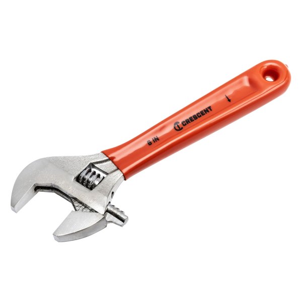 Crescent® - 15/16" x 6" OAL Satin Chrome Adjustable Wrench