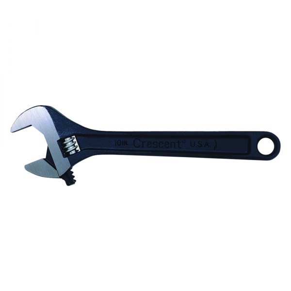 Crescent® - 1-5/16" x 10" OAL Black Oxide Plain Handle Adjustable Wrench