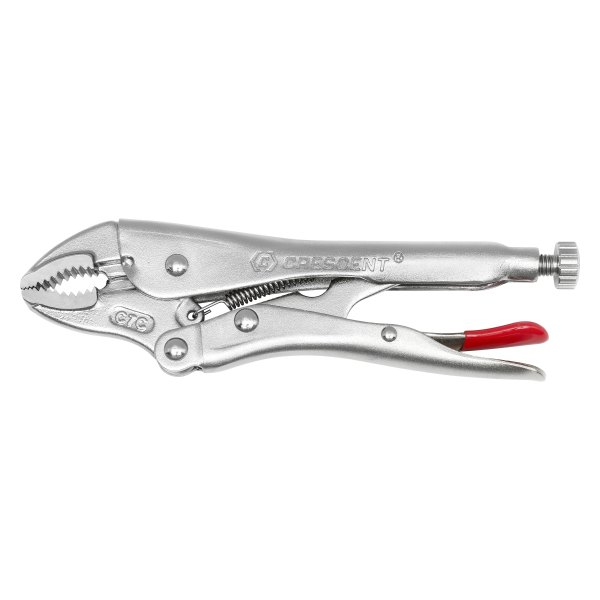Crescent® - 10" Metal Handle Curved Jaws Locking Pliers