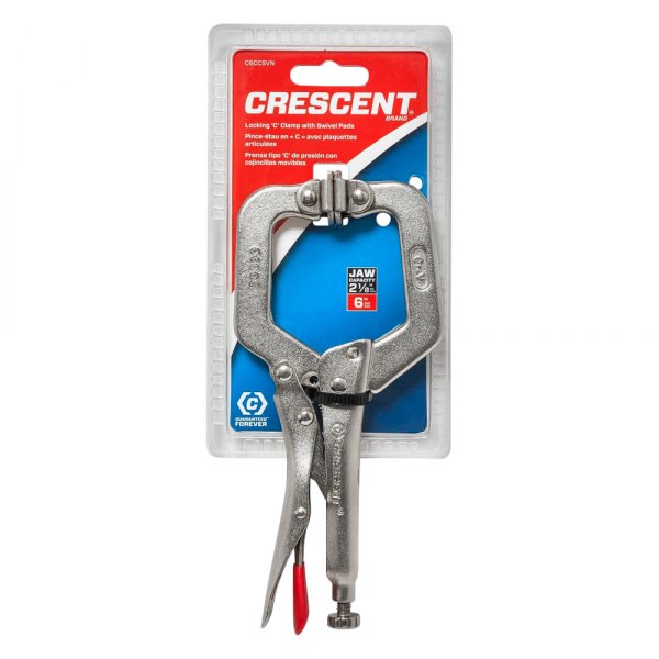 Crescent® - 2" Swivel Pads C-Jaws Locking Clamp
